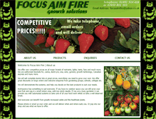 Tablet Screenshot of focusaimfire.co.uk